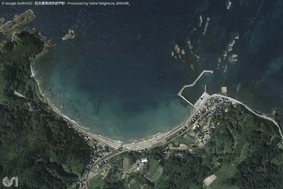 زلزله 76 ریشتری ژاپن خط ساحلی برخی مناطق را 200