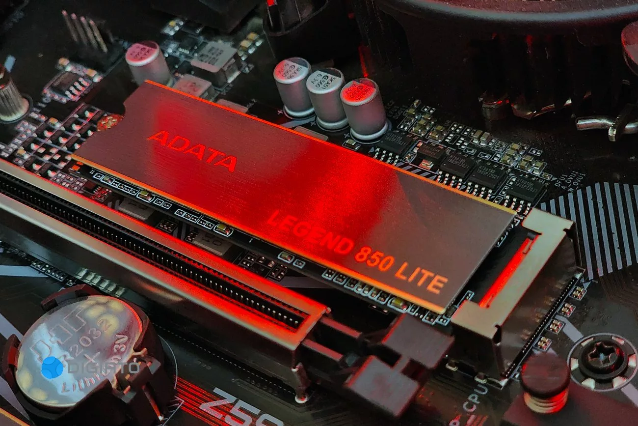 بررسی حافظه SSD ای‌دیتا Legend 850 Lite