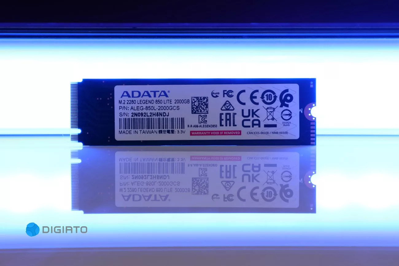 1695055886 527 نقد و بررسی حافظه SSD ای‌دیتا Legend 850 Lite ارزشمند.webp