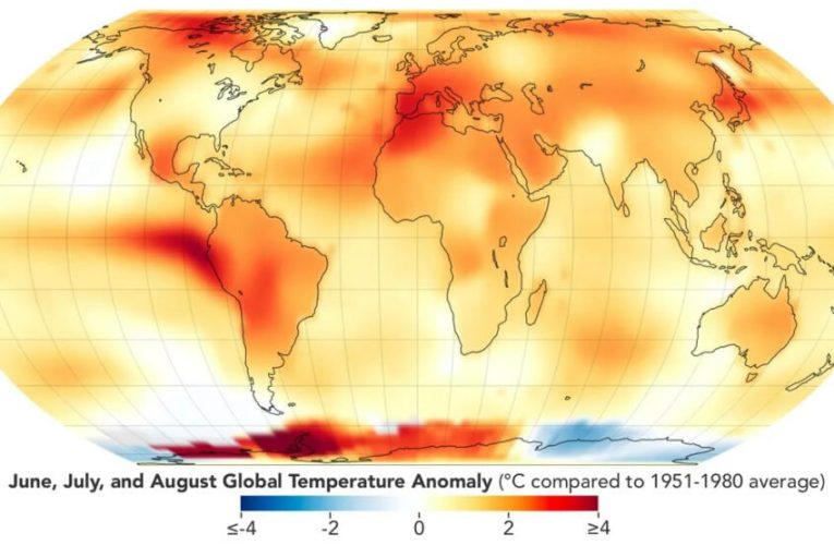 تابستان ۲۰۲۳ گرم‌ترین تابستان ثبت‌شده در تاریخ زمین بوده است