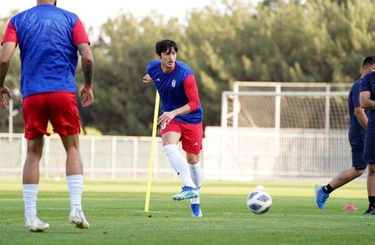 وجود رسانه‌های ژاپنی در تمرین تیم ملی فوتبال ایران