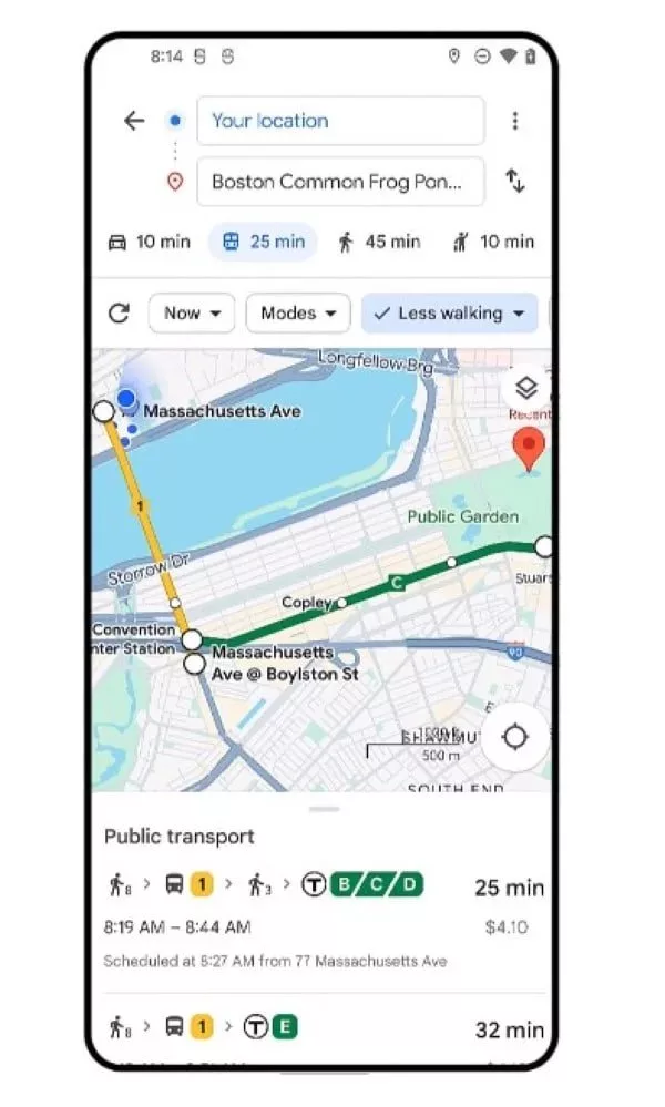 گوگل مپس به ویژگی‌های جدیدی برای مسیریابی راحت‌تر مجهز شد