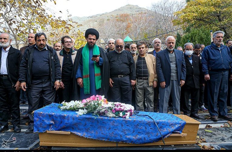 پروانه معصومی به خاک سپرده شد/ سینما یک انسان بزرگ و ستاره واقعی را از دست داد + عکس