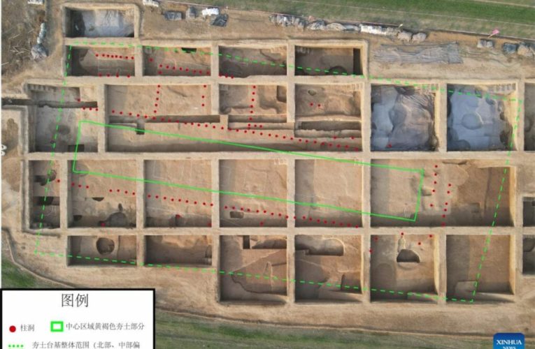 کشف باقی مانده ۴۰۰۰ ساله کاخ سلطنتی دودمان شیا در یک شهر باستانی در چین