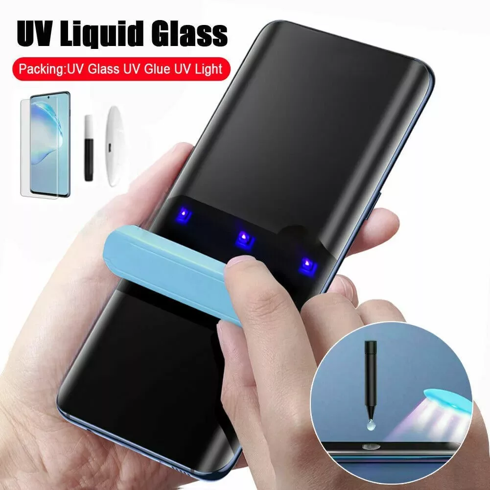 از محافظ نمایشگر Liquid UV استفاده نکند