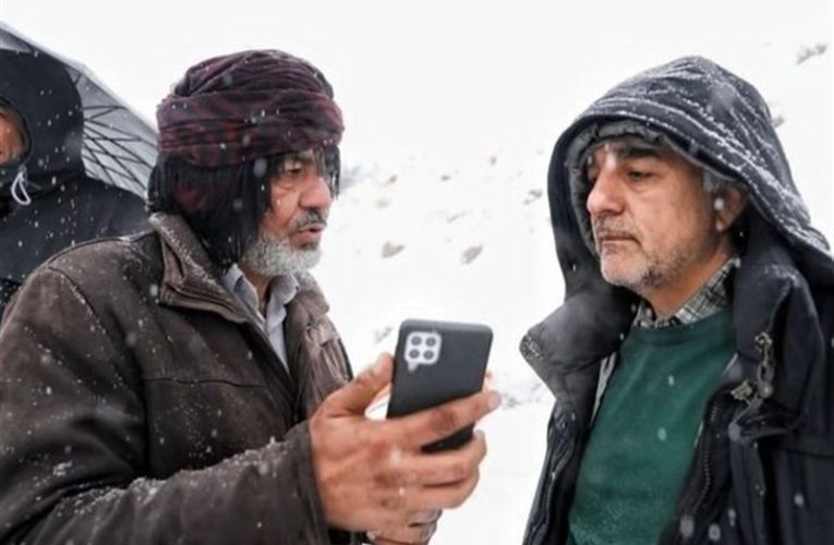 ساخت «نون خ5» پیچیده شد/ سعید آقاخانی و هنرمندانش در برف و بوران
