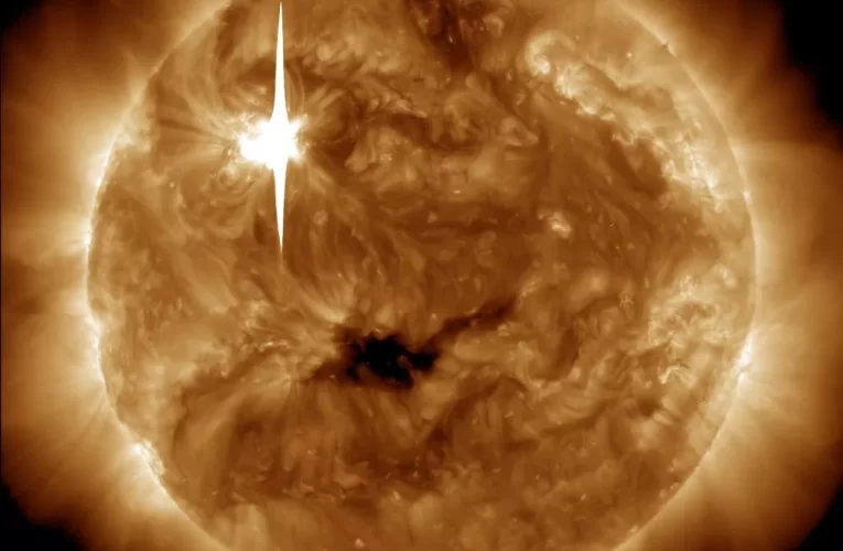 قدرتمندترین شراره خورشیدی ۷ سال قبل فوران کرد + ویدیو