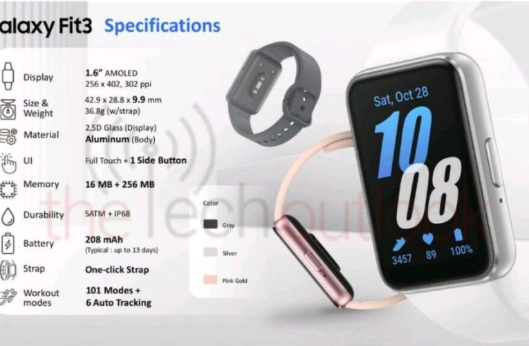 مشخصات کامل گلکسی فیت ۳ در تصاویر تبلیغاتی آن آشکار شد