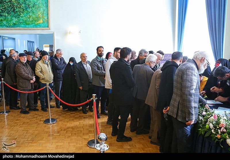 وجود هنرمندان پای صندوق رای به روایت عکس 31 تالار وحدت , تخلفات انتخاباتی ,