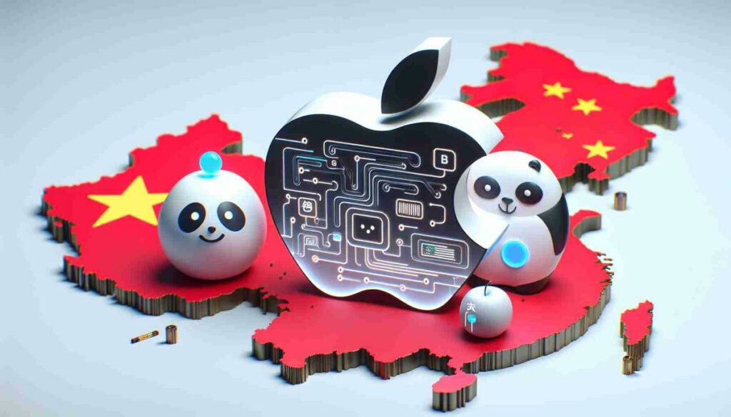 اپل برای عرضه هوش مصنوعی در آیفون با بایدو چین مذاکره می‌کند