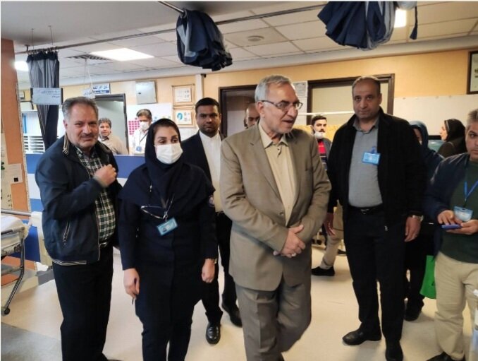 بازدید وزیر بهداشت از کلان بیمارستان غدیر - خبرگزاری مهر | اخبار ایران و جهان