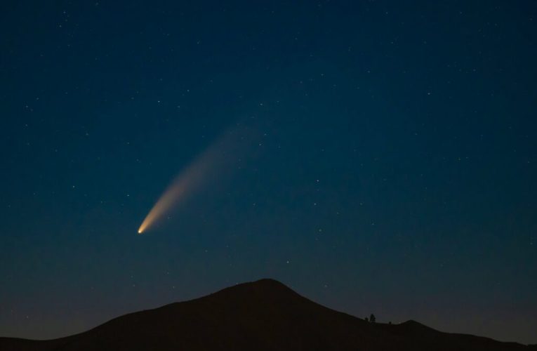 رصد دنباله‌دار هالی توسط ستاره‌شناسان چینی_تاشکن