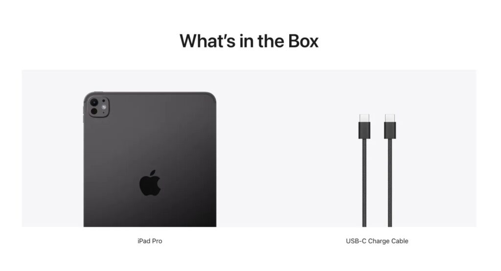 آیپد ایر و پرو جدید اپل در برخی کشورها بدون شارژر در جعبه عرضه می‌شوند