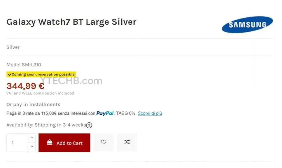 1719058593 379 قیمت گلکسی واچ اولترا، واچ 7 و گلکسی بادز 3.webp