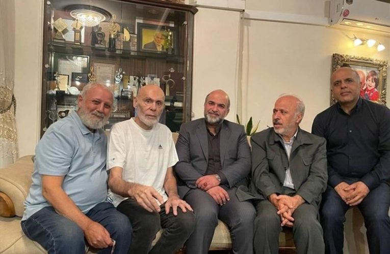 تازه ترین عکس از جمشید هاشم پور_تاشکن