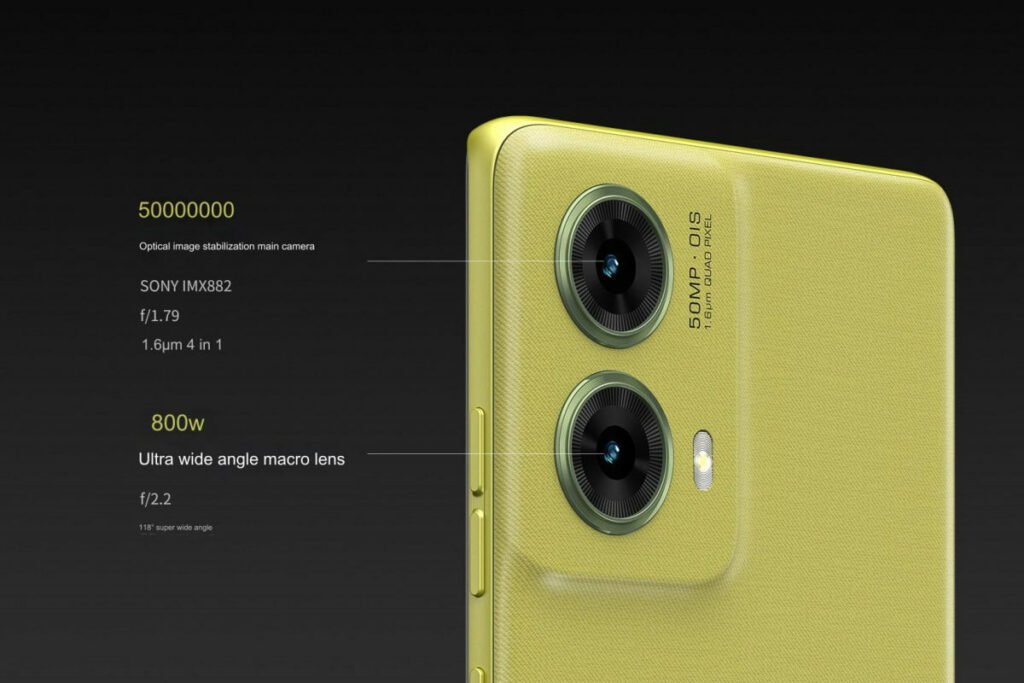 موتو S50 Neo با دوربین 50 مگاپیکسلی معرفی شد + مشخصات و قیمت