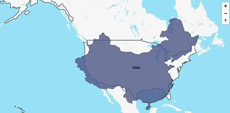 ابزار قیاس MyLifeElsewhere چیست؟_تاشکن 52 مقایسه ابعاد واقعی کشورها و قارهها با یکدیگر