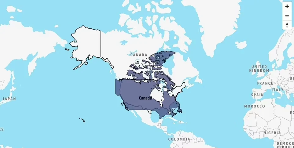 ابزار قیاس MyLifeElsewhere چیست؟_تاشکن 60 مقایسه ابعاد واقعی کشورها و قارهها با یکدیگر