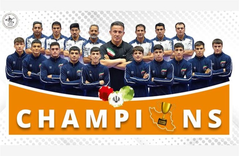 تیم ملی کشتی فرنگی نوجوانان ایران در اردن قهرمان جهان شد_تاشکن