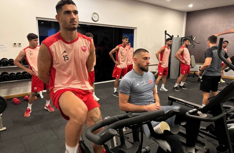 دروازه‌بان تازه در تمرینات پرسپولیس رونمایی شد_تاشکن