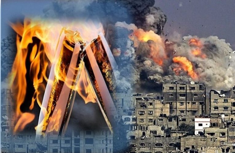 مشعل المپیک شعله غزه را زیاد تر کرد_تاشکن