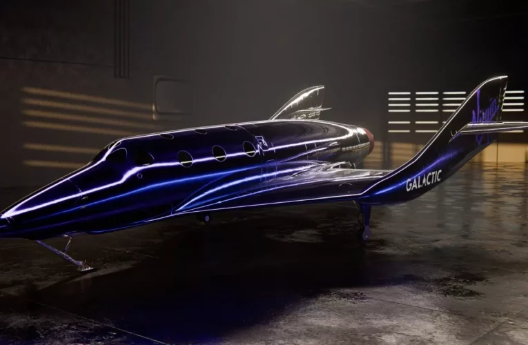  ویرجین گلکتیک از طراحی نسل تازه هواپیمای فضایی خود رونمایی کرد + ویدیو_تاشکن