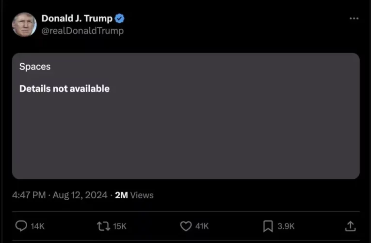 پخش زنده مصاحبه ایلان ماسک با دونالد ترامپ در ایکس اختلال فنی داشت_تاشکن