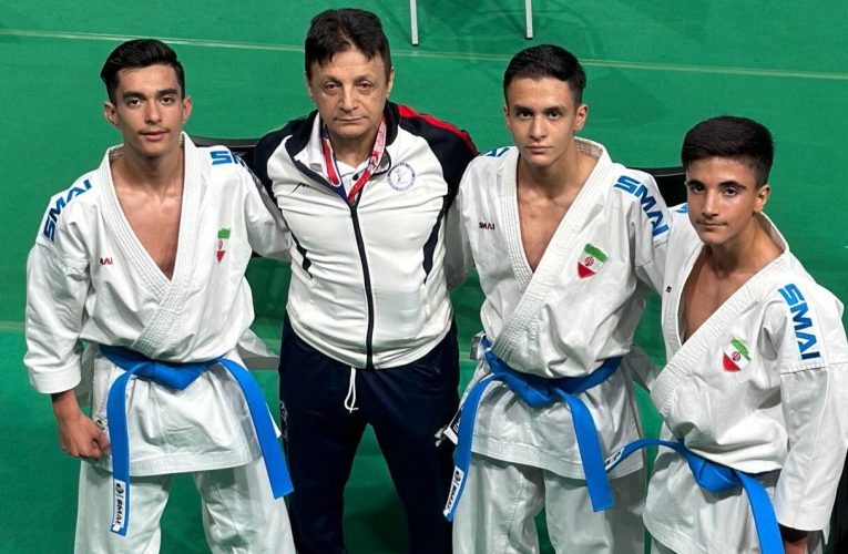 کاتای تیمی پسران ایران صاحب مدال برنز کاراته آسیا شد_تاشکن