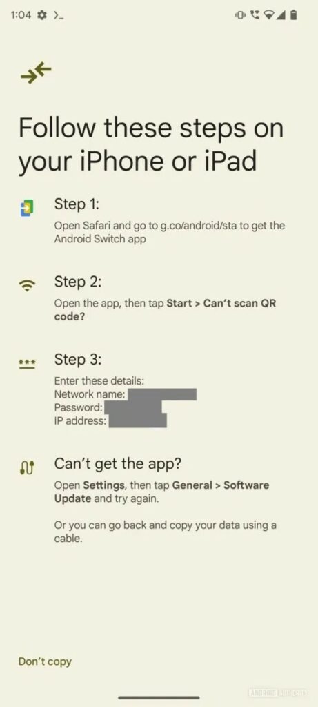 گوگل انگارً نام اپ Switch to Android را به Android Switch تحول میدهد_تاشکن 14 1726099197 156 گوگل انگارً نام اپ Switch to Android را به Android