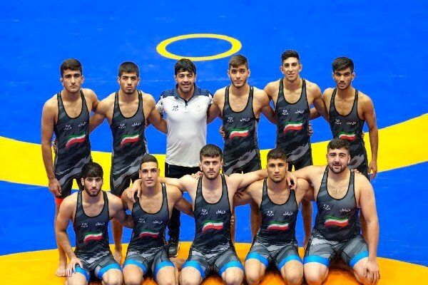 تیم ملی کشتی فرنگی جوانان ایران قهرمان دنیا شد_تاشکن