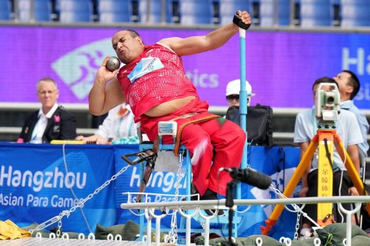 علیرضا مختاری برنز پرتاب وزنه پارالمپیک پاریس را کسب کرد_تاشکن