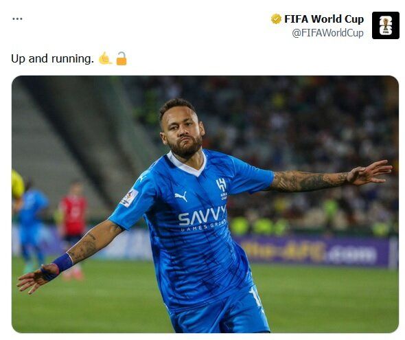 نیمار سرانجام با تیم الهلال عربستان تمرین کرد_تاشکن