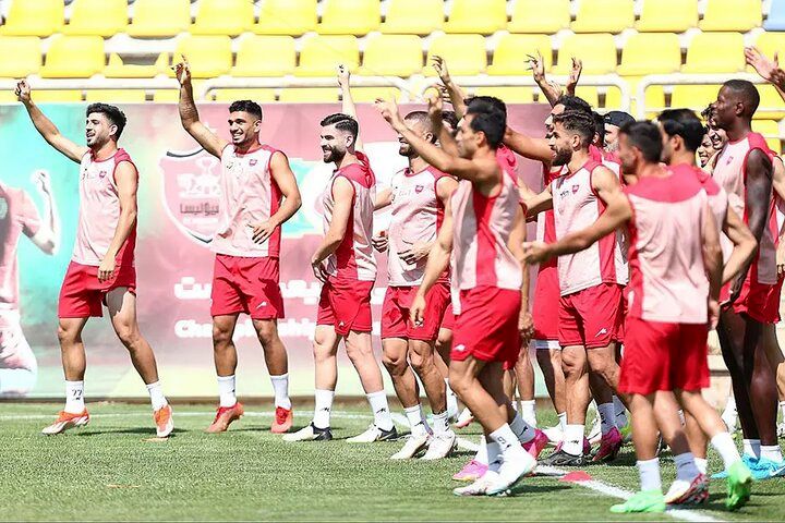 پورعلی گنجی به تمرینات گروهی پرسپولیس بازگشت_تاشکن