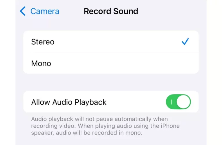 کاربران آیفون اکنون می‌توانند همزمان با پخش موسیقی، فیلم‌برداری کنند_تاشکن