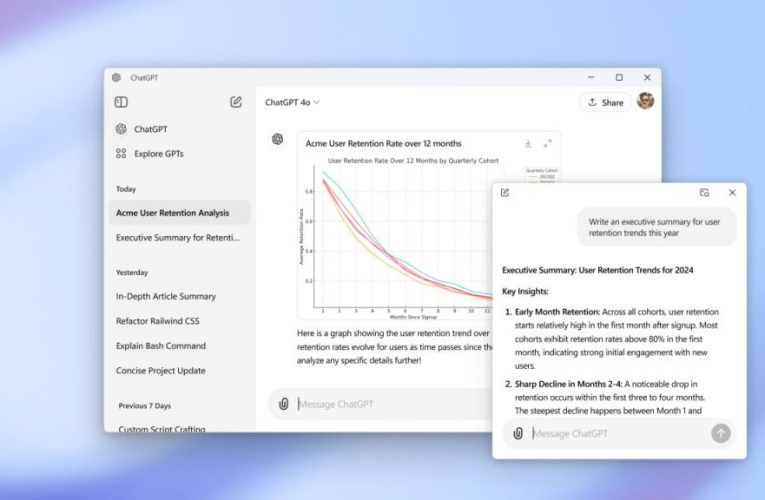 ChatGPT به ویندوز آمد؛ فعلاً فقط برای مشترکین پولی_تاشکن