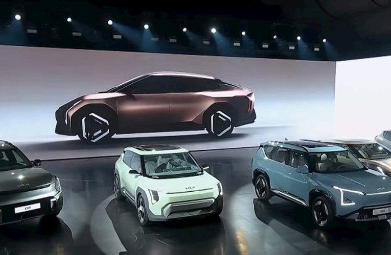 کیا EV2 بدون پوشش مشاهده شد، شاسی‌بلند الکتریکی و اقتصادی کره‌ای_تاشکن