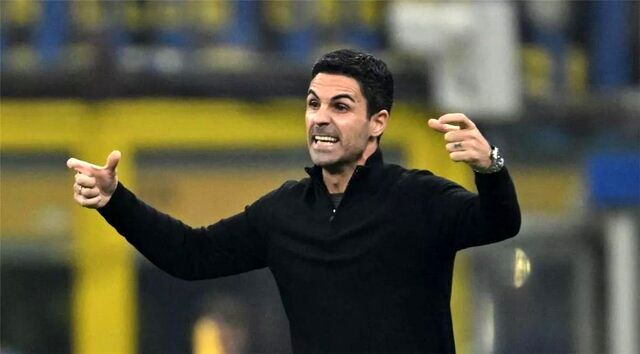 اعتراض سرمربی آرسنال به پنالتی اعلامی برای اینتر_تاشکن