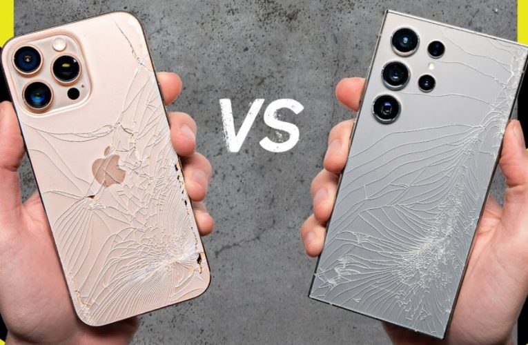 تست سقوط آیفون ۱۶ پرو مکس و گلگسی S24 اولترا + ویدیو_تاشکن