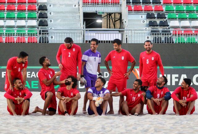 فوتبال ساحلی ایران در جایگاه چهارم دنیا ایستاد_تاشکن