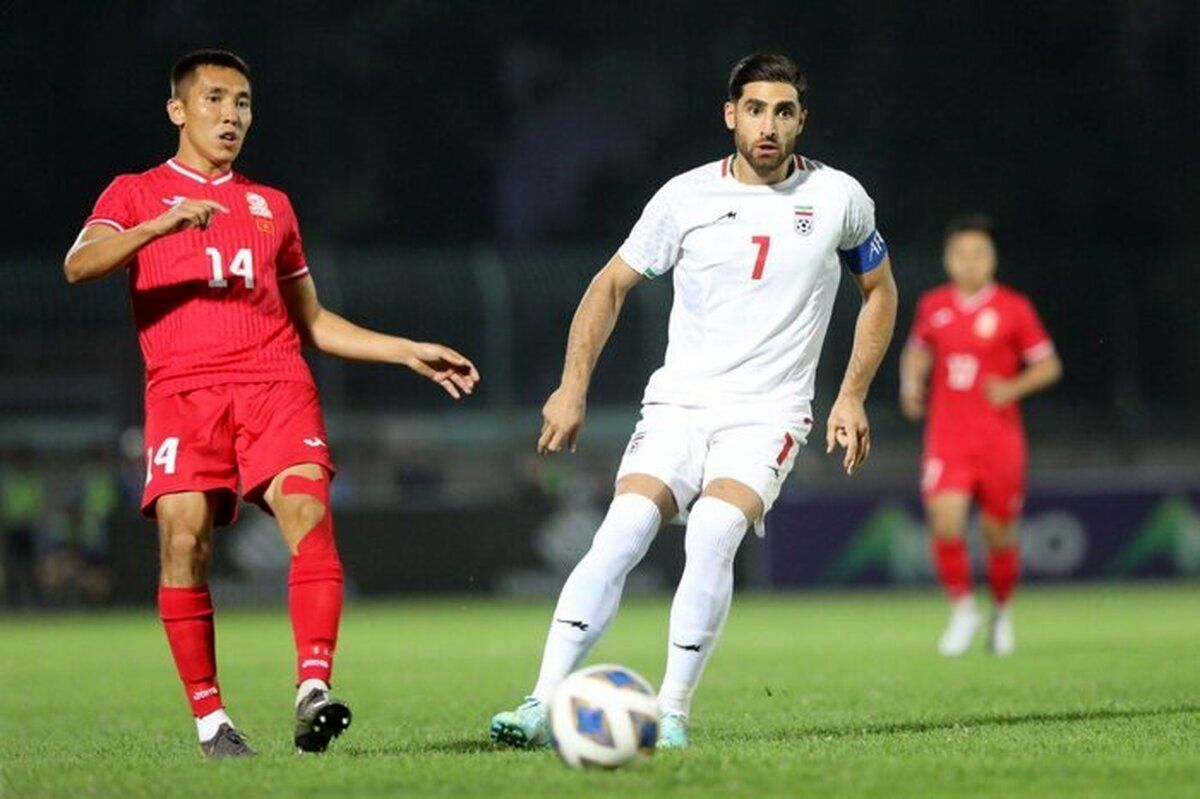 قرقیزستان ۲ - ایران ۳