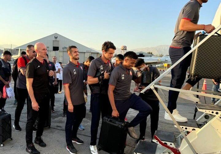 کاروان پرسپولیس عازم دوحه قطر شد_تاشکن