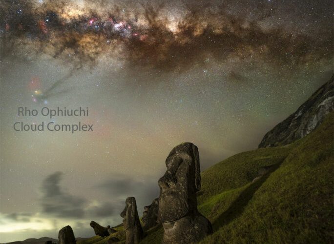 کهکشان راه شیری بر فراز جزیره ایستر_تاشکن