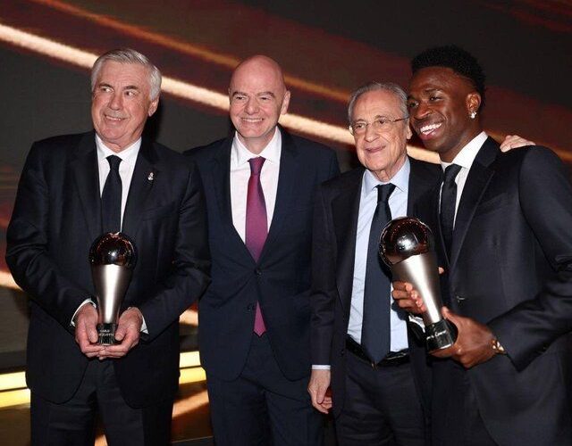 برنده جایزه سال فیفا به وینیسیوس رسید_تاشکن