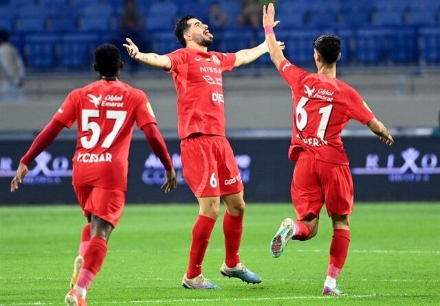 الاهلی با درخشش دو ستاره ایرانی پیروز شد_تاشکن