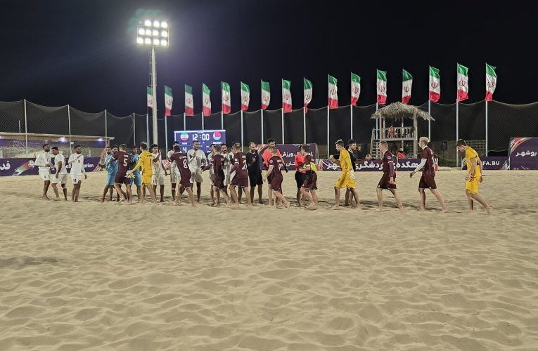 تیم ملی فوتبال ساحلی ایران برابر بلاروس به پیروزی دست یافت_تاشکن
