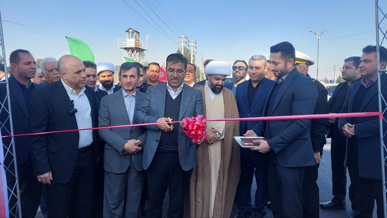رفع گره ترافیکی کهریزک؛ افتتاح پروژه تعریض ورودی پس از دو دهه انتظار