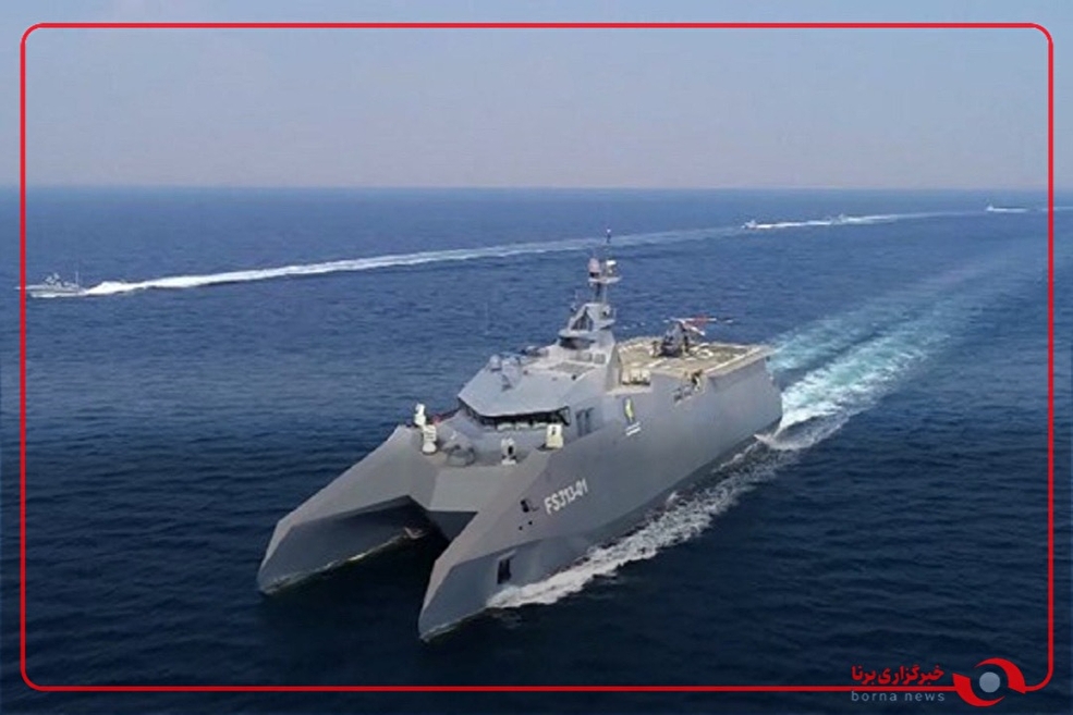 رونمایی از شناور تندرو نیروری دریایی سپاه