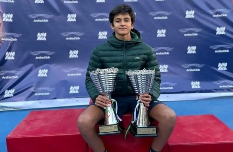 عابدین‌زاده در تور جهانی تنیس نایب قهرمان شد