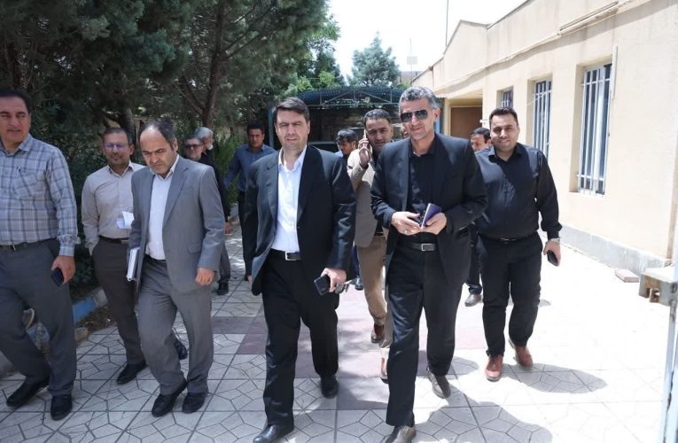 بازدید سرپرست معاونت هماهنگی امور عمرانی استانداری قزوین از پروژه‌های درمانی و شهرداری شهر خاکعلی_تاشکن
