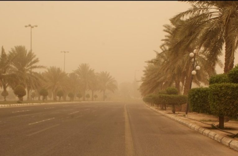 وقوع تند باد و گرد و خاک همرفتی در خوزستان_تاشکن